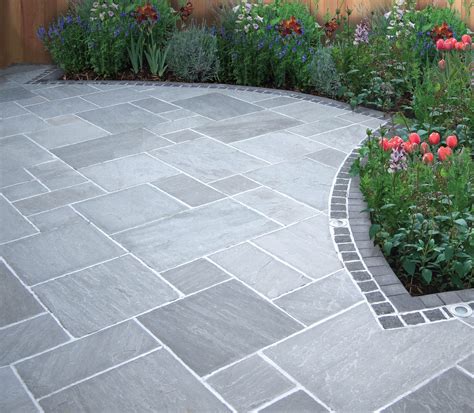 30+ The Best Rock Patio Ideas | Garden slabs, Garden paving, Pavers ...