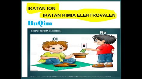 IKATAN ION,IKATAN KIMIA ELEKTROVALEN. - YouTube