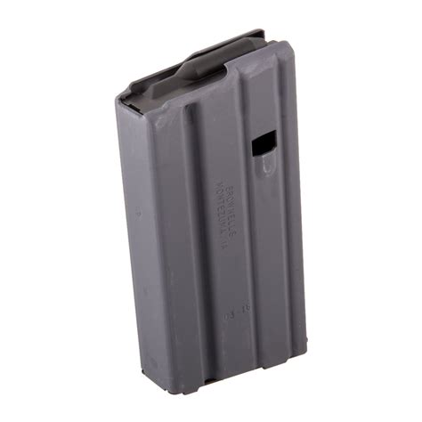 AR-15 Magazine CS 223/5.56 20rd Aluminum Gray : BROWNELLS AR-15 20RD ...