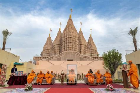 First Hindu temple in Abu Dhabi built using ancient architectural methods clubbed with ...