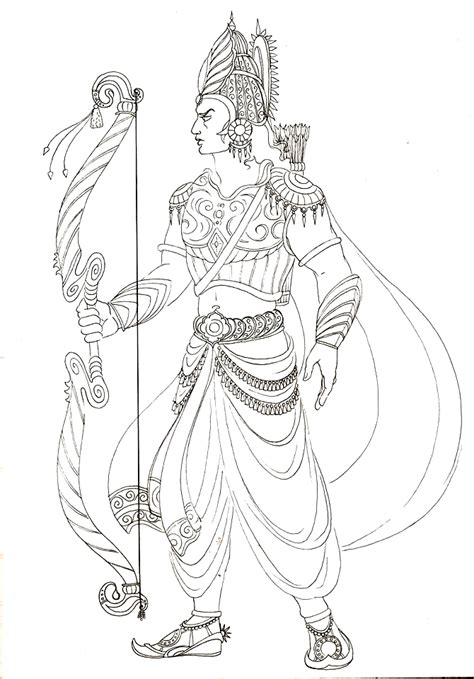 Update 71+ mahabharata sketches latest - seven.edu.vn