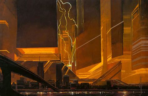 Syd Mead, Concept art per Blade Runner | Artribune