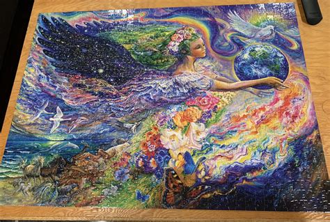 Earth Angel - Josephine Wall - 1000 pc Buffalo Games : r/Jigsawpuzzles