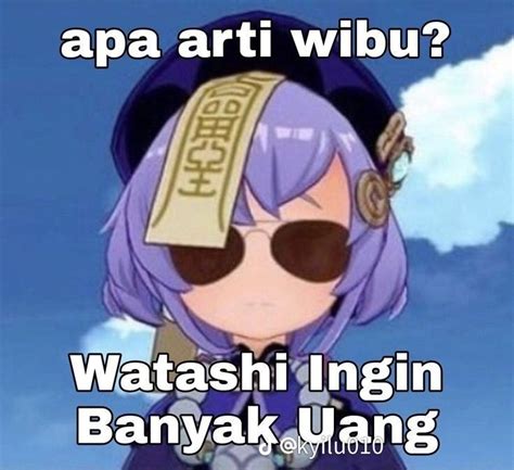 wibu ?? | Lelucon anime, Humor lucu, Stiker