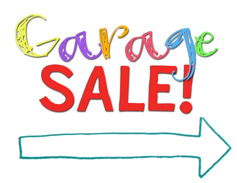 Printable Garage Sale Signs