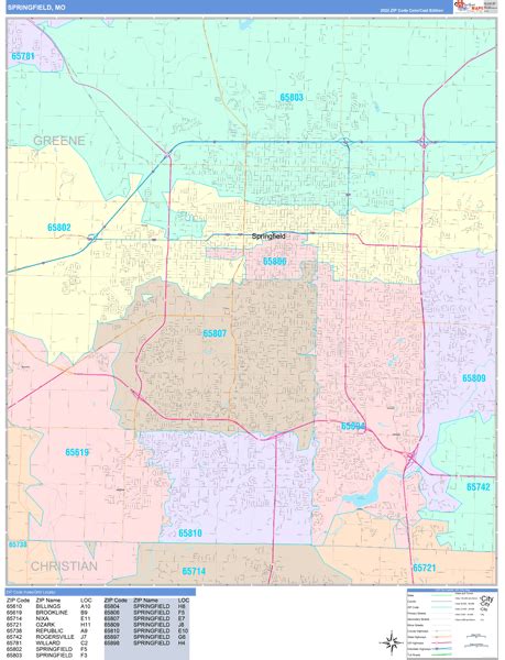 Zip Code Map For Springfield Mo - When Is Fafsa Due For Fall 2024