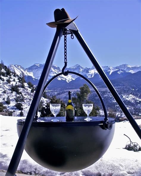 Cowboy Cauldron Fire Pit & Grill - Safari Club International