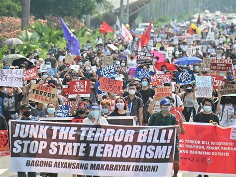 Philippines Supreme Court rules against parts of the country's terrorism law : NPR