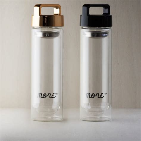 Glass Tea Bottle | Glass Tea Thermos - More Tea | More Tea