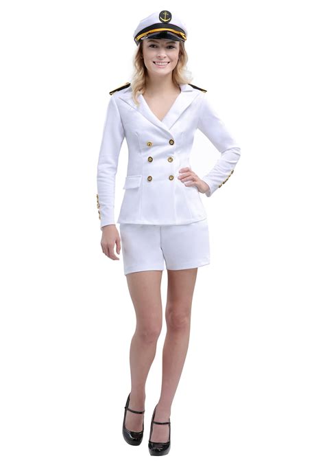 Women's Yacht Captain Costume