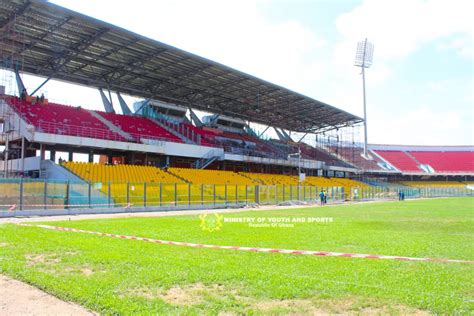 PHOTOS: Accra Sports Stadium gets ready for 2018 Women's AFCON PHOTOS ...