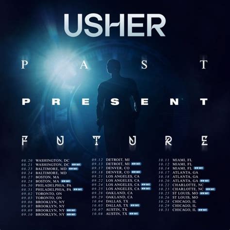 Usher Announces Summer & Fall 2024 North American Tour Dates - mxdwn Music