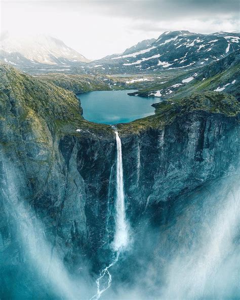 🔥 Beautiful Waterfall in Norway : r/NatureIsFuckingLit