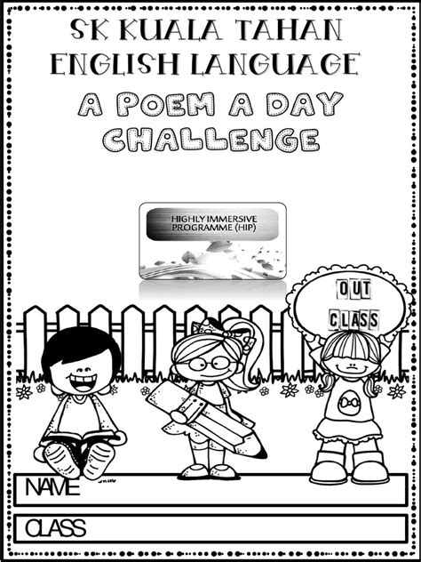 A Poem A Day Challenge | PDF | Cupcake