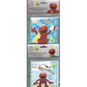 Elmo's World Bathtime Book SET (Opposites! & Lets Get Clean!) by sesame street workshop. $7.59 ...