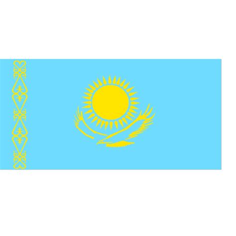 Kazakhstan Flag Transparent File - PNG Play