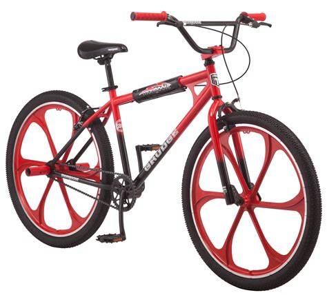 Mongoose Grudge Mag BMX Freestyle bike, single speed, 26 inch mag wheel, mens, black - Walmart ...