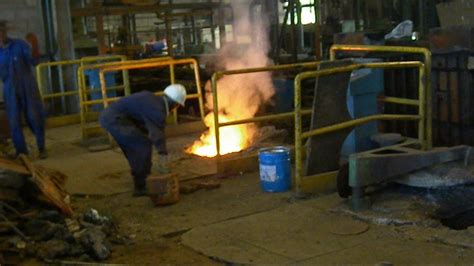 Furnace at Akaki Spare Parts | Adding scraps to the furnace.… | Flickr