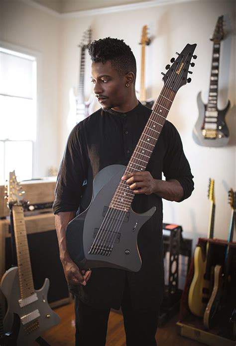 Captivating Guitarist in Natural Backlight