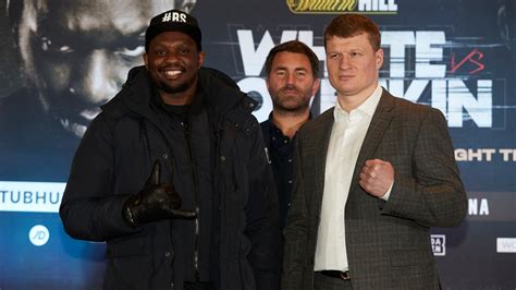 Dillian Whyte vs Alexander Povetkin and Oleksandr Usyk vs Dereck ...