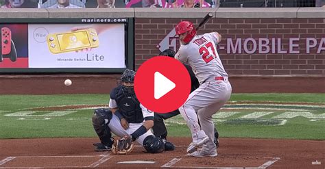 Mike Trout Hits Home Run in First At-Bat as a Father [VIDEO] | Fanbuzz