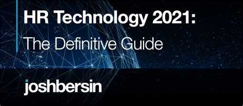 HR Technology 2021 | Josh Bersin