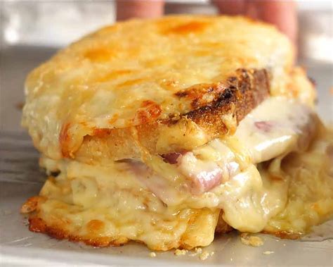 Croque Monsieur - the ultimate ham & cheese sandwich! | RecipeTin Eats