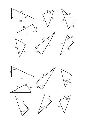 Trig: SOHCAHTOA | Teaching Resources