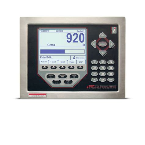 Rice Lake 920i® Programmable Weight Indicator and Controller - Global Scale Co.