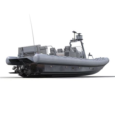 Naval Special Warfare Rigid Hull Inflatable Boat RHIB 3D Model $149 ...