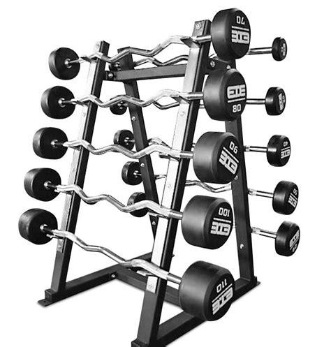 Curl Bar Set Rubber Coated (5 or 10 total Barbells) (PRE ORDER ONLY) – Extreme Training Equipment