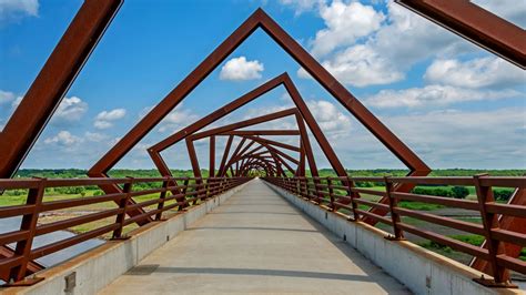 Download High Trestle Trail Architecture USA Man Made Bridge HD Wallpaper