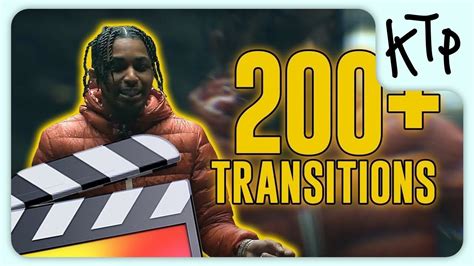 HUGE TRANSITIONS PACK - Final Cut Pro X Tutorial - YouTube