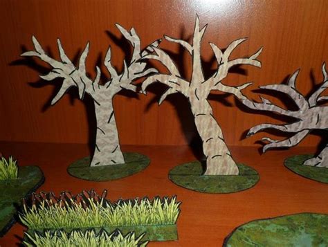 PAPERMAU: Easy-To-Build Trees Paper Models For Dioramas, RPG And ...