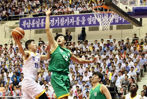 North and South Korea improve relationship with basketball