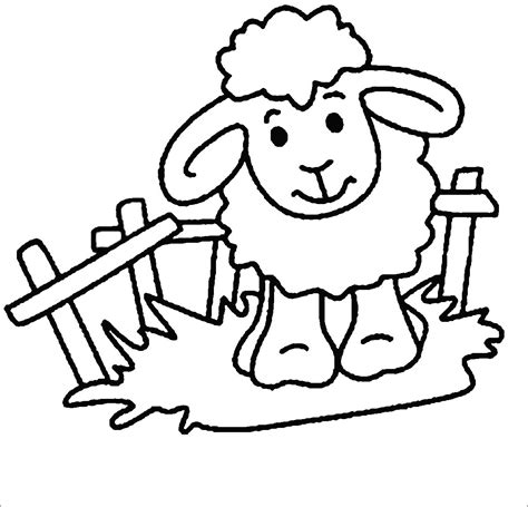 Coloriage Un Mouton Kleurplaten Schapen | Images and Photos finder