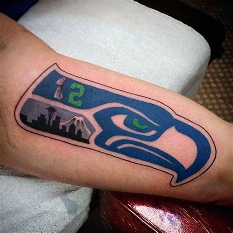 30 Seattle Skyline Tattoo Designs For Men - City Ink Ideas