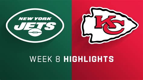 Watch highlights from the Week 8 matchup between the New York Jets and the Kansas City Chiefs.