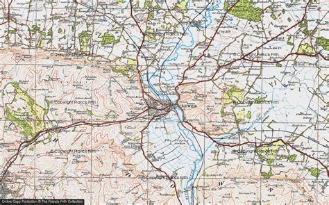 Historic Ordnance Survey Map of Lewes, 1920 - Francis Frith