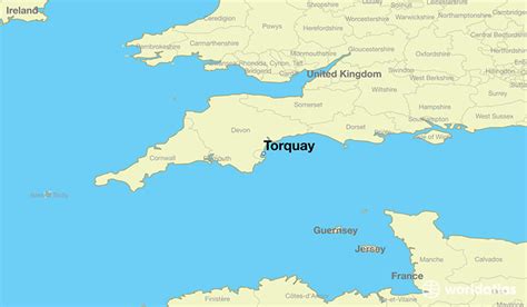 Where is Torquay, England? / Torquay, England Map - WorldAtlas.com