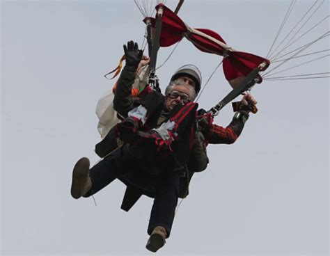 Texas Governor Skydives With 106-Year-Old WWII Veteran | Off The Press