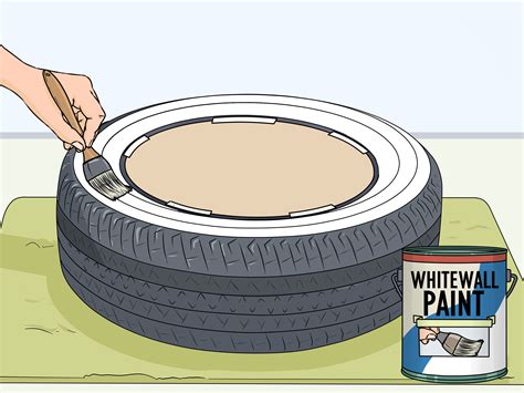 Simple Ways to Paint Whitewall Tires (with Pictures) - wikiHow