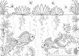 Printable Fish Tank Coloring Pages  Thekidsworksheet sketch template