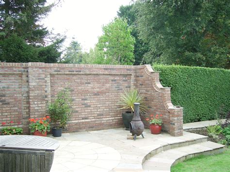 brick garden walls - Google Search | Garden wall designs, Brick garden, Brick wall gardens