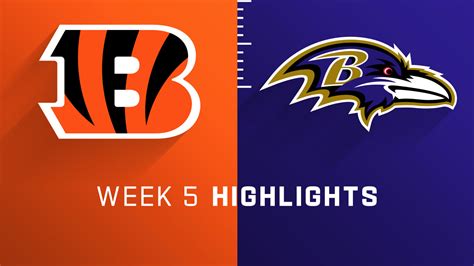 Cincinnati Bengals vs. Baltimore Ravens highlights | Week 5