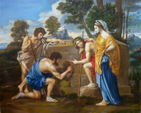 Et in Arcadia Ego, after Poussin by dashinvaine on DeviantArt