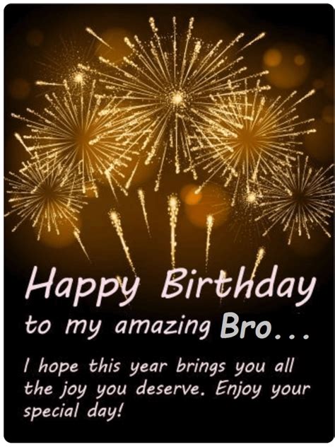 Happy Bday Wishes Images For Brother