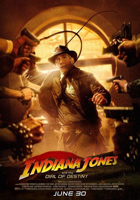 🔥 Free Download Indiana Jones And The Dial Of Destiny Poster Cm In by ...