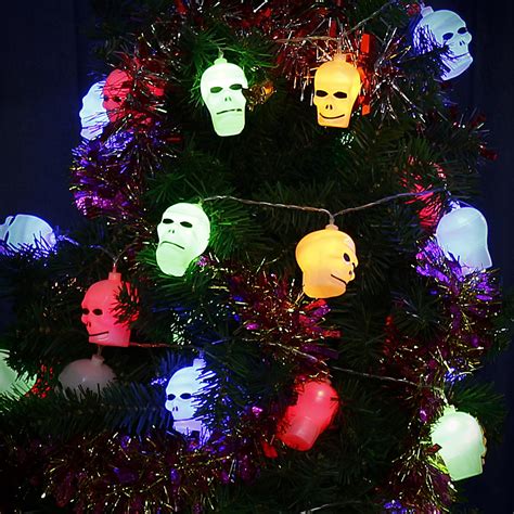 Halloween led string light battery operated skull decor 10-40 leds Sale - Banggood.com sold out ...