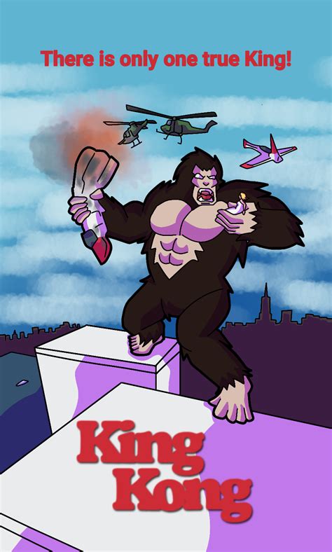 King Kong 1976 Poster by GeradaKS7 on DeviantArt